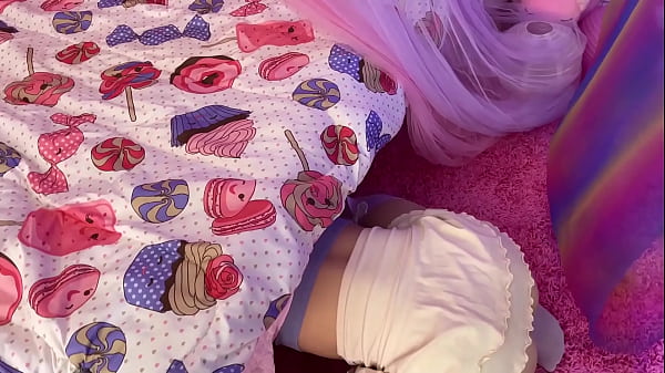 Horny Teen Step Sister Stuck Under Bed - She Gets Her Tight Pussy Fucked Doggystyle