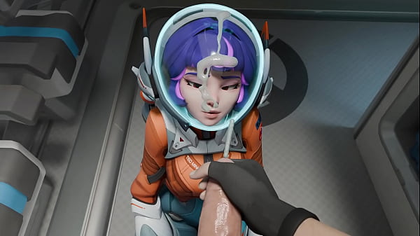 Juno receives facial after hot deepthroat