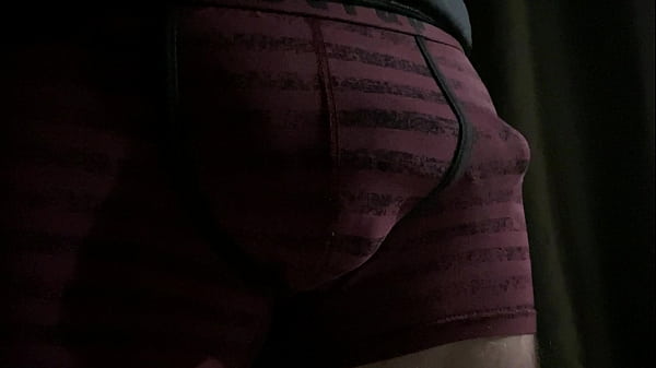 Big british cock being pulled out to wank