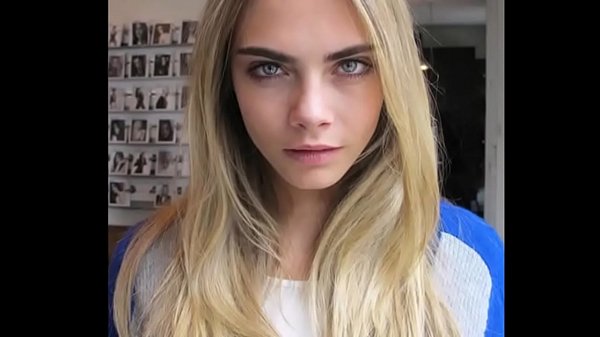 Cara Delevine Jerk off challenge to the beat