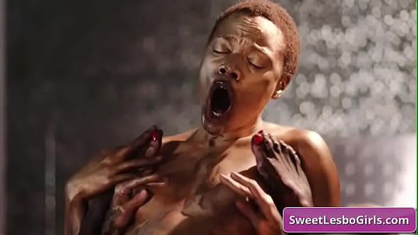 Watch this lesbo milf getting seduced by her black friend for a good fuck an cover themselves in wet mud