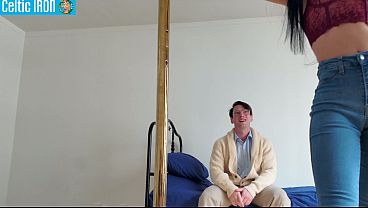 Teen Step Sister Bianca Bangs Playing Games with Your Cock Sextape  