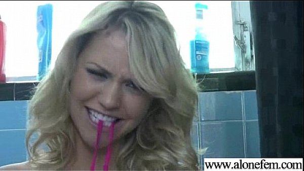 Amateur Girl Insert All Kind Of Things In Holes clip-04