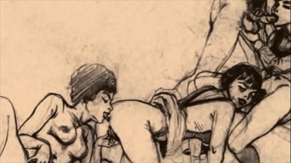 retro erotic illustration  