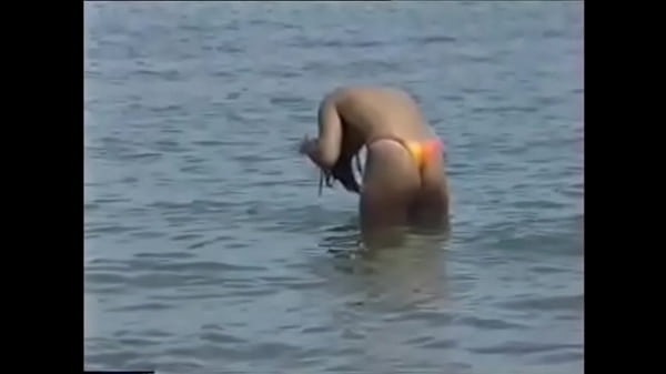 amatorial nice couple beach