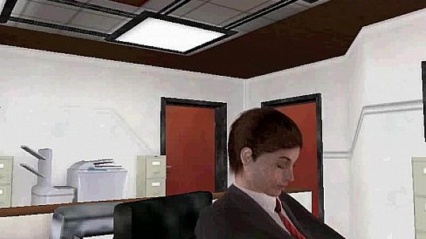 This hot 3D hunk is getting his big cock ridden