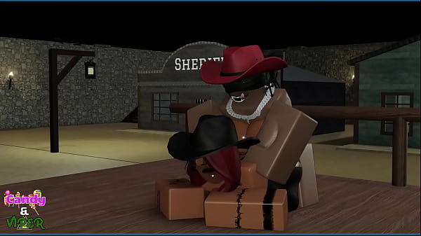 Candy getting fucked hard by her cowboy  