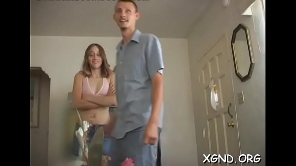 Breasty dilettante hot interracial