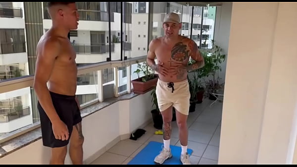 Brotheragem com meu amigo da academia 