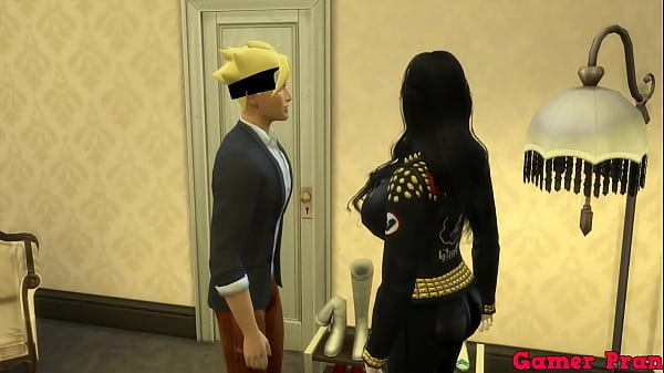 Perverted friends Cap sarada go to hanabi's room to convince her to have a threesome with her in the end she accepts she likes that her stepbrother fucks her  