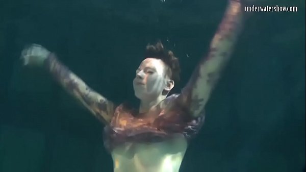 Hot swimming pool teen babe Bulava stripping nude