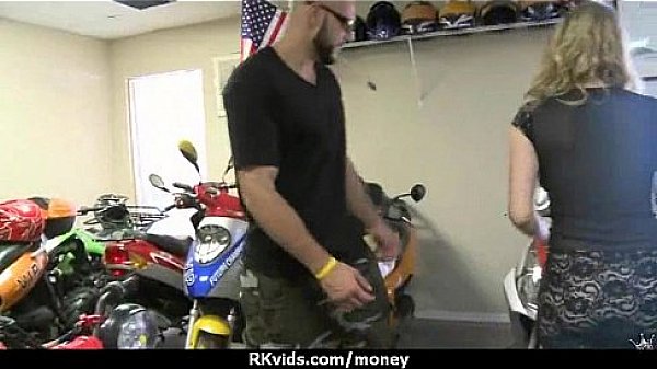 Sexy teen nails her butt on hard dick for cash 14