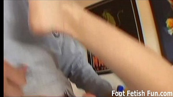 Worship my feet and you'll get a footjob reward 