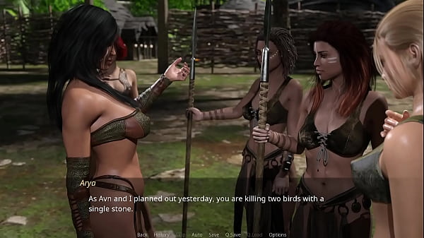 The Lust City #18 - Short Haired Red Head With Big Tits Shows Us Around Her Jungle