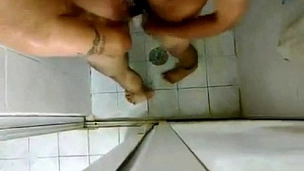 young fucks old in public bathroom 