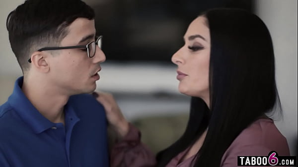 Her angry lesbian wife watches her fuck a young dude through the window This was nuts!