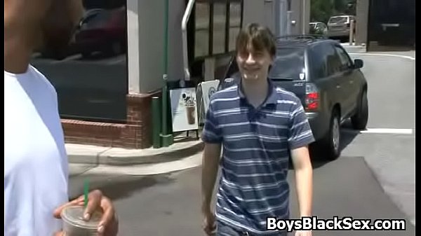 White Gay Sexy Teen Boy Enjoy Big Black Cock 12