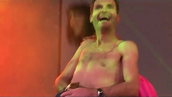 Hot Latina teasing a horny guy