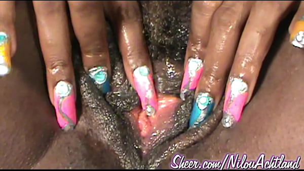 long Nails Fingering My Hairy Pussy