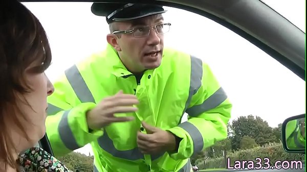 UK milf facialized after fucked in fishnets