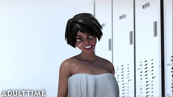 Big Titty Hentai Babes Scissor After Practice