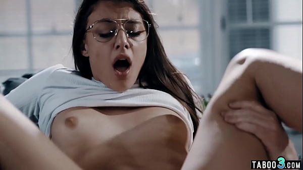 Dirty priest lured into taboo fuck a shy brunette bitch