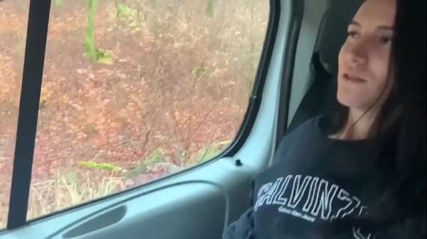 Unexpected sex in the woods with a bus driver