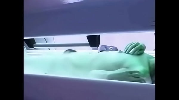 Solarium Hidden Cam On Asian 