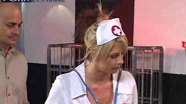 Busty nurse helps the patient to heal as soon as possible