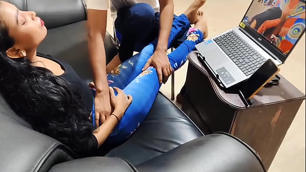 Best Sex Of May 2025:-Neha invited her husband's friend to have sex after watching a sexy movie. Neha had sex by sucking his dick