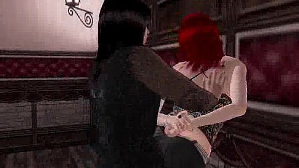 Making Liz Vicious all in the Dome of Pain at 3dSexVilla2