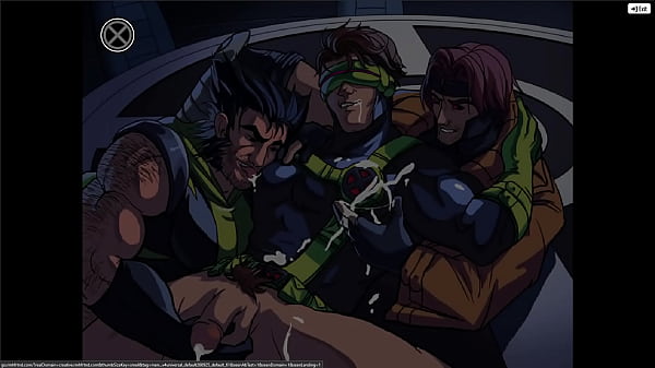 Wolverine x Gambit x Cyclops Gay Game