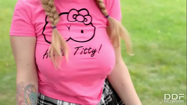 Busty Step Sisters experience outdoor Lesbian Loving