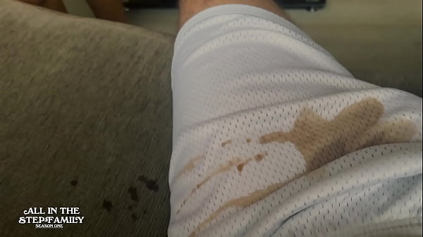 Clumsy Mature StepMom Spills Coffee and Licks IT UP! - 1of3 FULL FREE