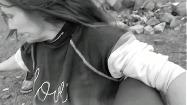 BLACK COCK CUM SLUT: ASHTON LOVE GOBBLES BBC CUM TWICE in PUBLIC  