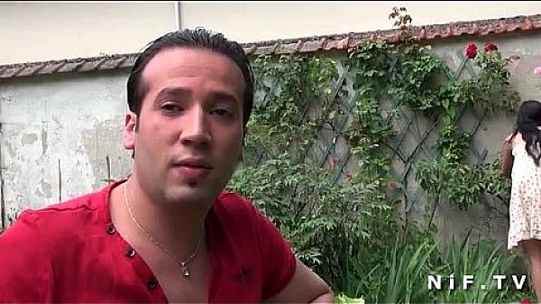 Asian french emo girl gets ass fucked outdoor