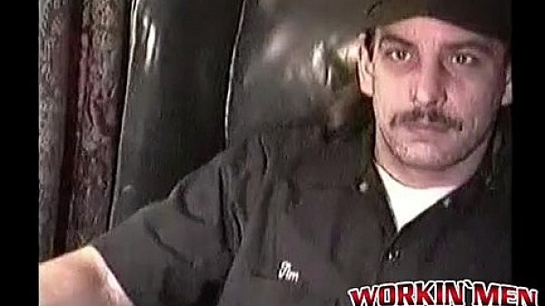 Homo stud grabs his big dick solo