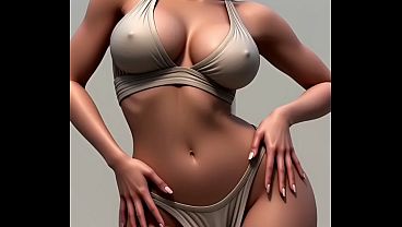 La IA se pone hot y hace yoga sin ropa  