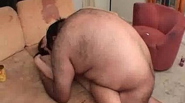 Fucked by Slobby hairy fat Guy