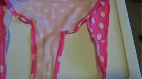 Cumming in another Pair of Step Daughter's Panty: Gay pain slut