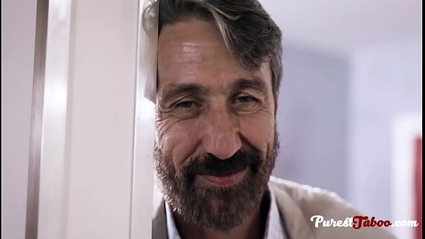 Lucky Stepdad Manipulates Teens Into Threesome