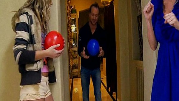 Busty Wife and Hubby Have Fun With A Hot Teen