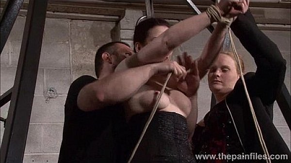 Slave Caroline Pierce whipping and strict double domination punishment of americ  