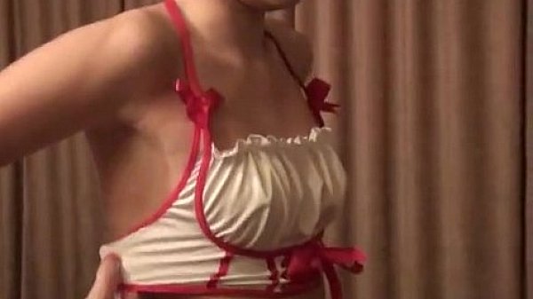 Sexy babe in horny nurse outfit gets off