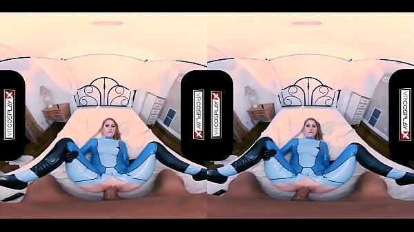 Metroid Video Game Goes XXX in this Cosplay VR Pussy Fucking Adventure!  