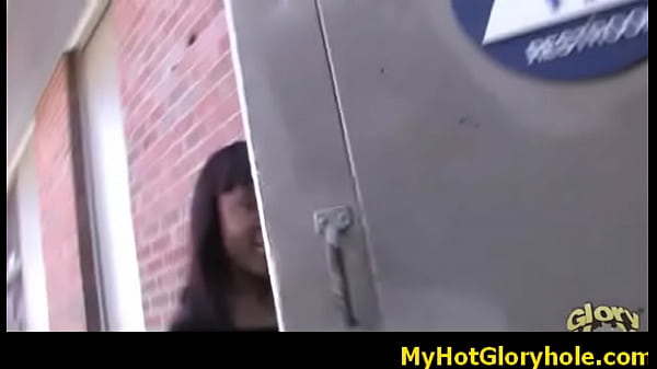Ebony gloryhole blowjob 2
