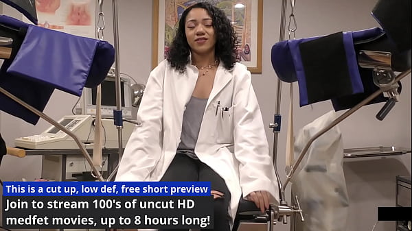 $CLOV Cheerleading Squad Leader Yasmine Woods Gets Mandatory Exam For Athletics By Doctor Tampa On Spy Cams atGirlsGoneGynoCom 