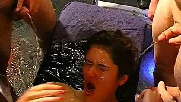 Studs pissing wildly on sweetheart