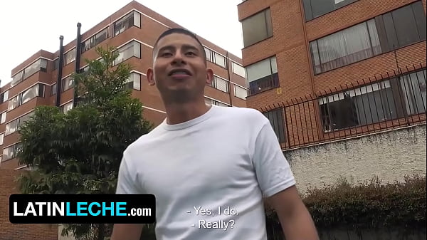 Latin Leche - Fit Hetero Latino Gaggs On Stranger's Thick Cock And Prays His GF Never Finds Out  