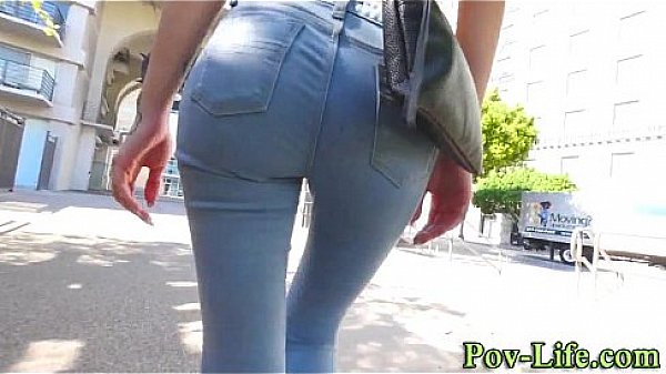 Interracially fucked chick swallows jizz in pov and hd